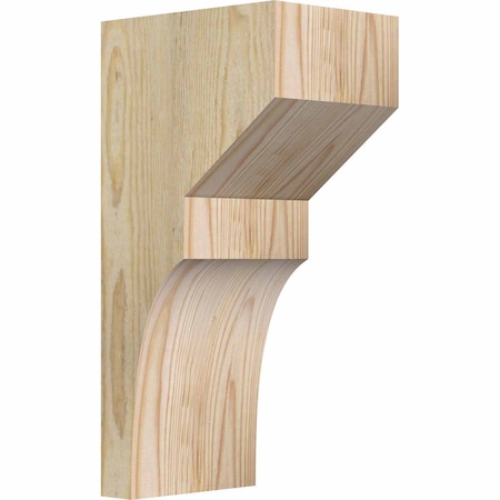 Ekena Millwork Monterey Rough Sawn Corbel, Douglas Fir, 6"W x 8"D x 16"H COR06X08X16MON00RDF